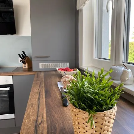 Modernes Apartment Am Hafen Mit Seeblick Grossraeschen Exterior photo